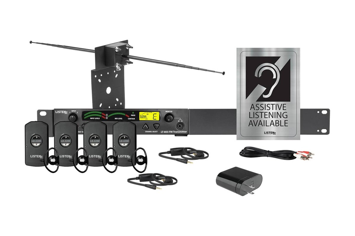 Listen Technologies LS-31 Listen iDSP Essentials Level 2 Stationary RF System