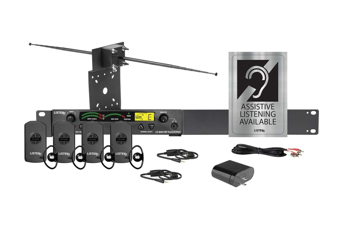 Listen Technologies LS-54 Listen iDSP Prime Level II Stationary RF System