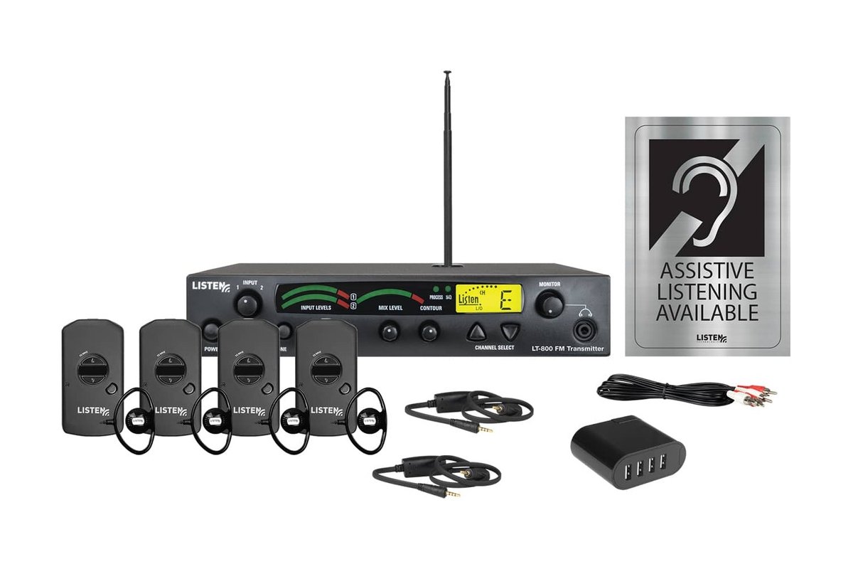 Listen Technologies LS-56 Listen iDSP Advanced Level I Stationary RF System