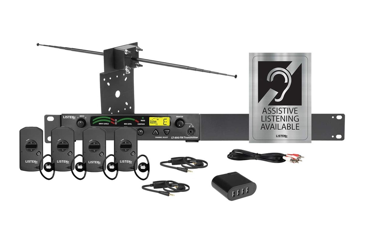 Listen Technologies LS-57 Listen iDSP Advanced Level II Stationary RF System