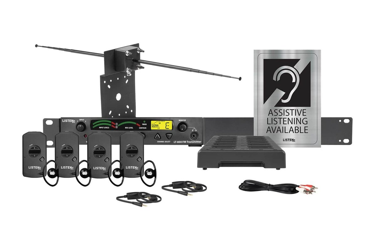 Listen Technologies LS-58 Listen iDSP Advanced Level III Stationary RF System
