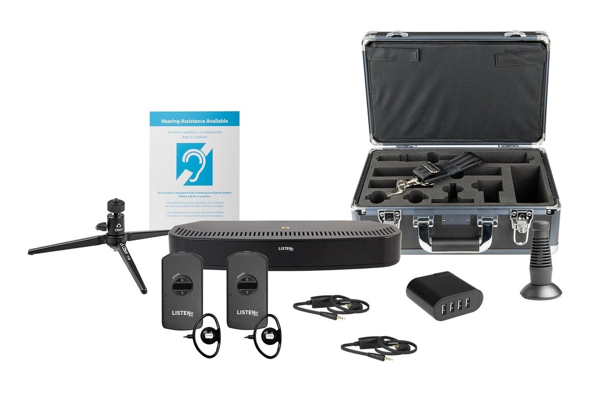 Listen Technologies LS-88 Portable ListenIR iDSP System