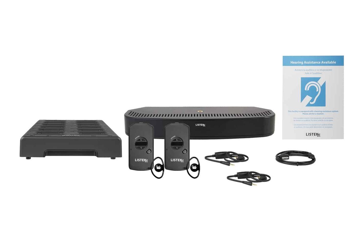 Listen Technologies LS-94 ListenIR Advanced iDSP Level II System