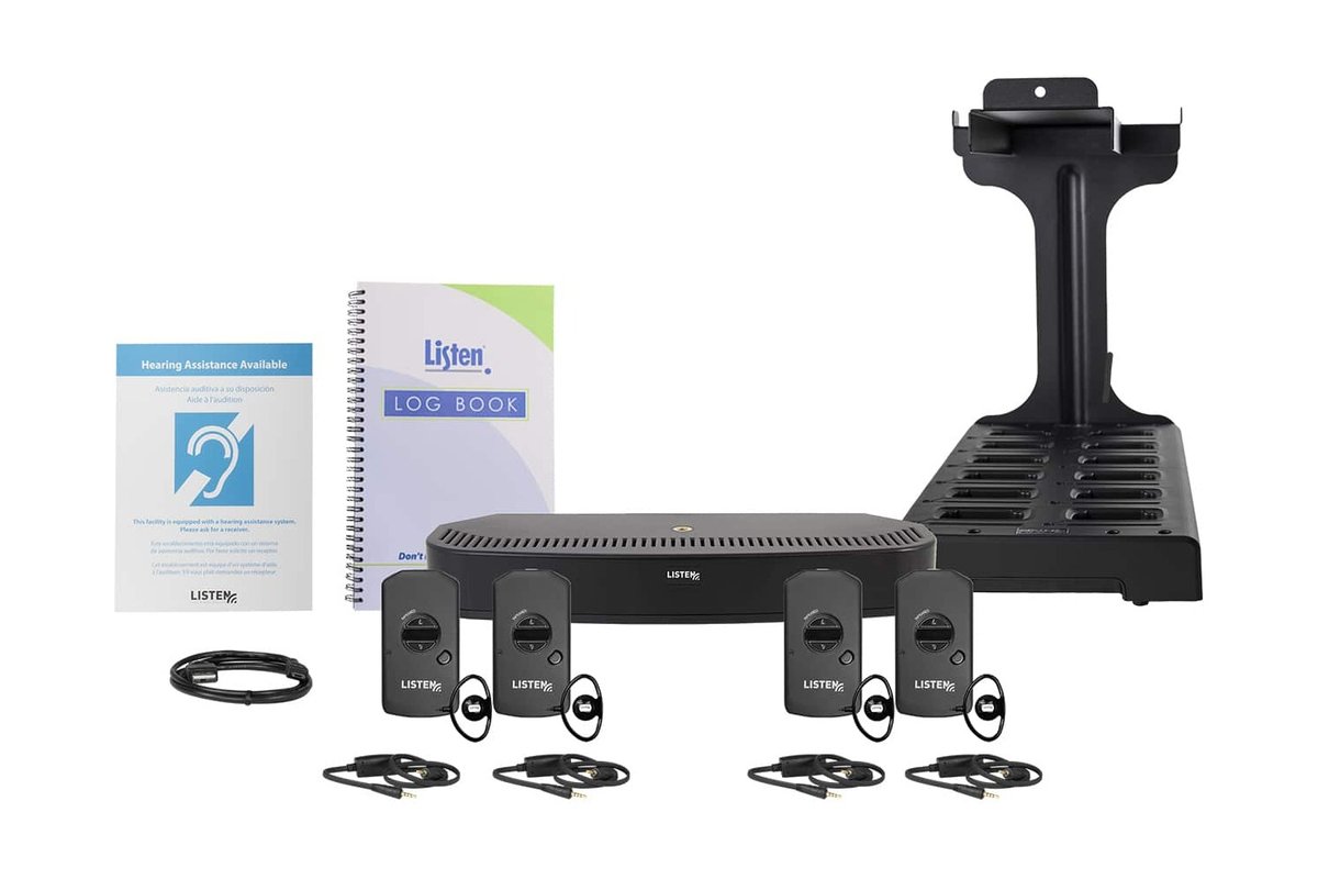 Listen Technologies LS-95 ListenIR Advanced iDSP Level III System