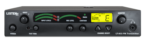 Listen Technologies LT-803 Stationary 3-Channel RF Transmitter product image