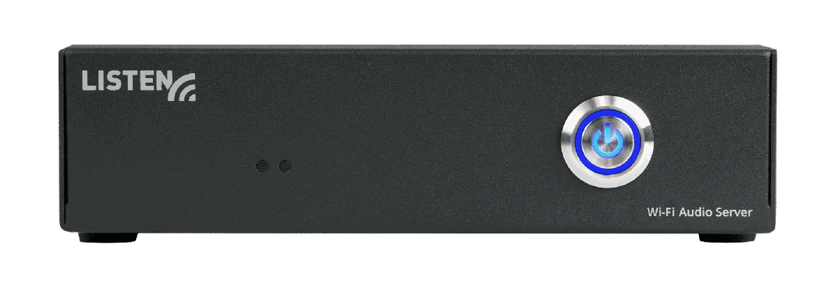 Listen Technologies LW-170-02 ListenWIFI 2 Channel Wi-Fi Audio Server (Dante) product image