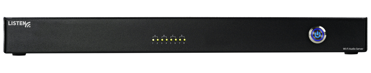 Listen Technologies LW-215-08 ListenWIFI 8 Channel Wi-Fi Audio Server