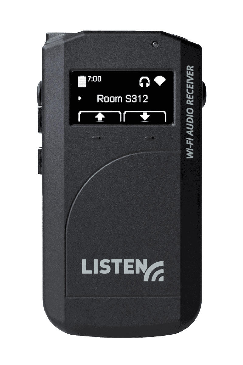 Listen Technologies LWR-1050 ListenWIFI Wi-Fi Audio Receiver