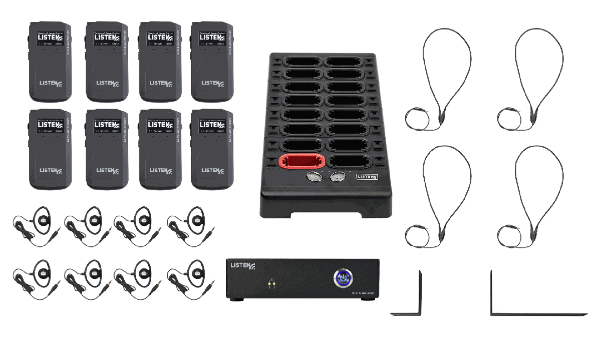 Listen Technologies MHS1-02 Meetinghouse Wi-Fi Audio System (2 Channel) product image