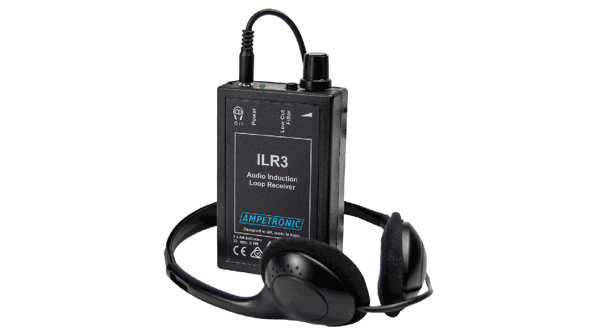 Listen Technologies TILR03+ ILR3+ Induction Loop Receiver
