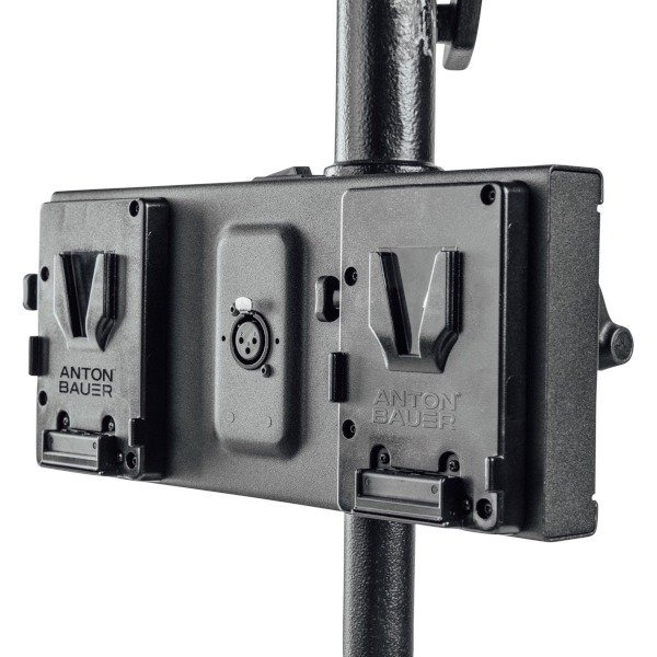 Litepanels Gemini Dual V-Mount Battery Bracket with XLR Cable