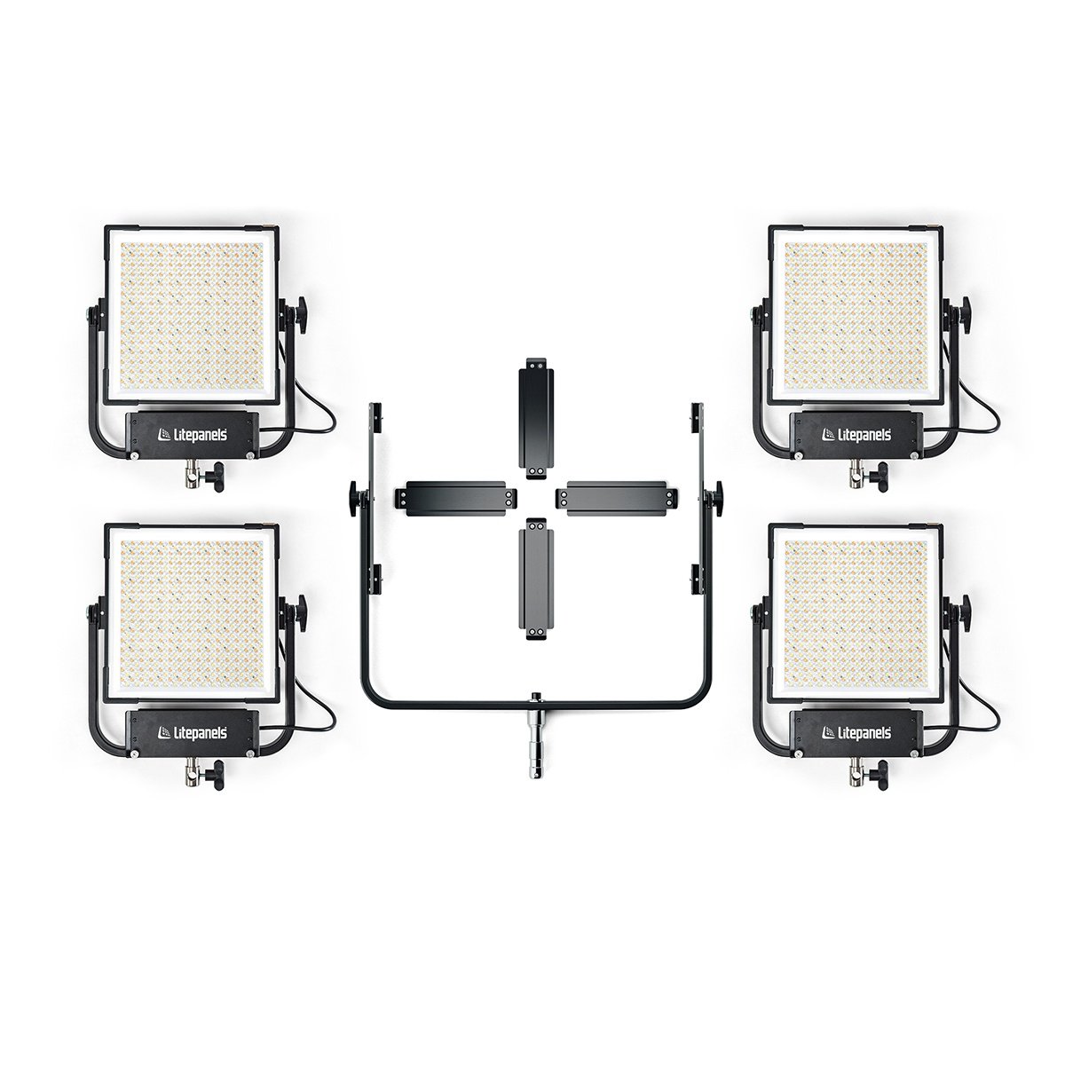 Litepanels Gemini 1x1 Hard Quad Array Light Kit - view 2