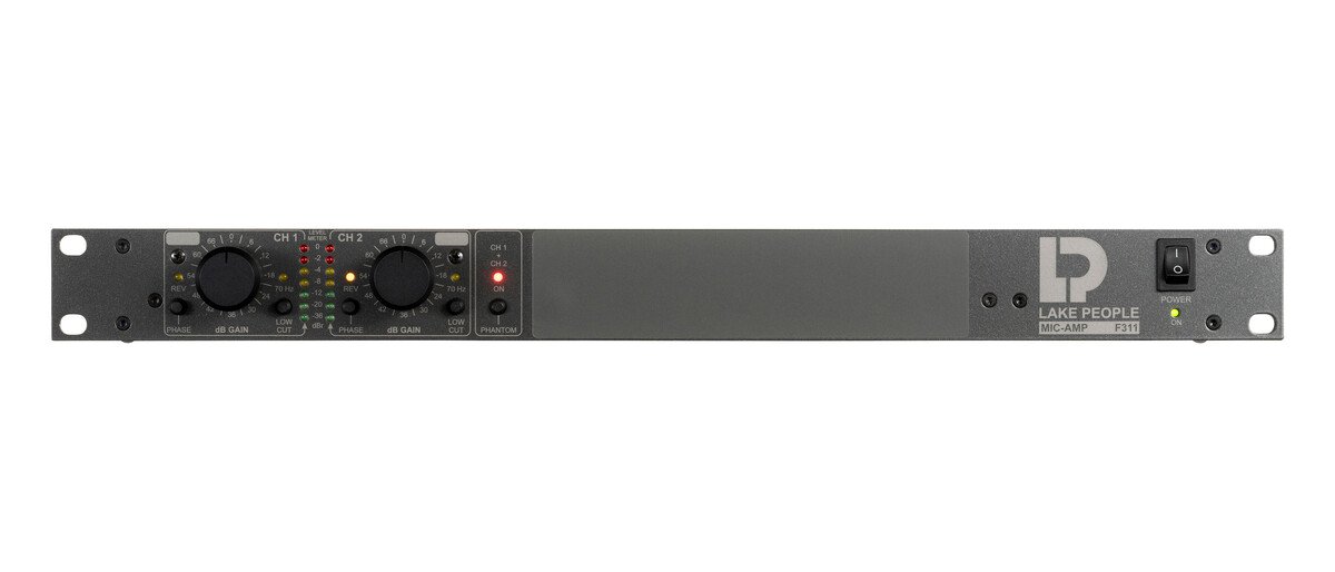 Lake People Mic-Amp F311-D Two Channel Microphone Preamplifier