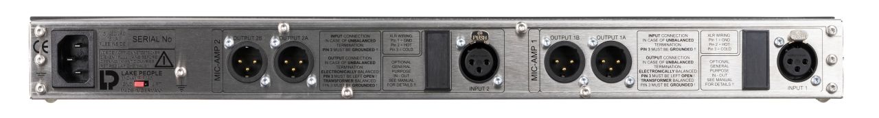 Lake People Mic-Amp F355 Microphone Preamplifier - view 2