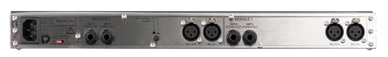 Lake People Phone-Amp F388-2-Q Rackmount Headphone Amplifier - view 2