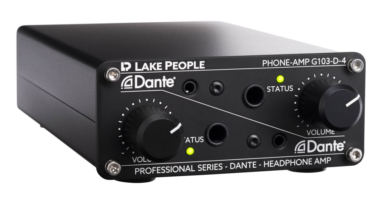 Lake People G103D4 Dante Headphone Amplifier - view 3