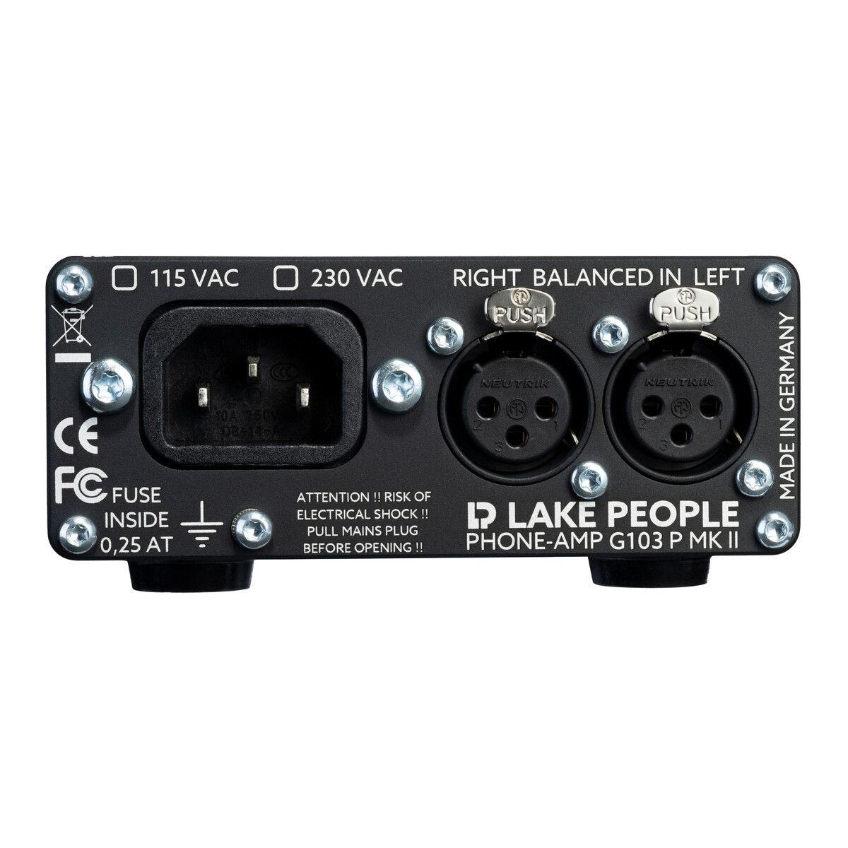 Lake People G103-P MKII Headphone Amplifier - view 3