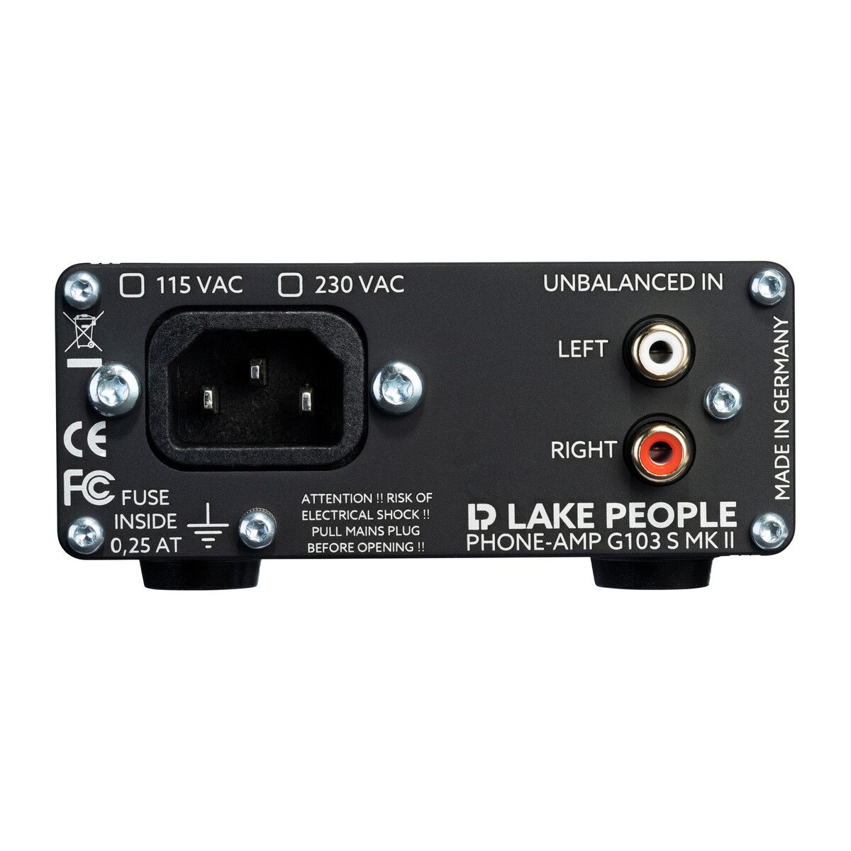 Lake People G103-S MKII Headphone Amplifier - view 3