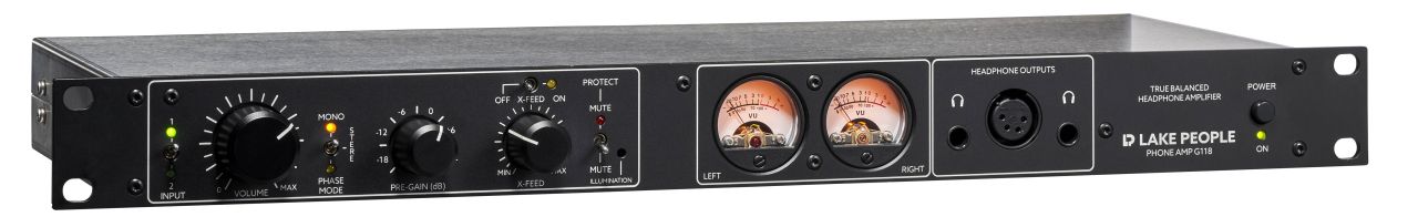 Lake People Phone-Amp G118 Rackmount Headphone Amplifier - view 3