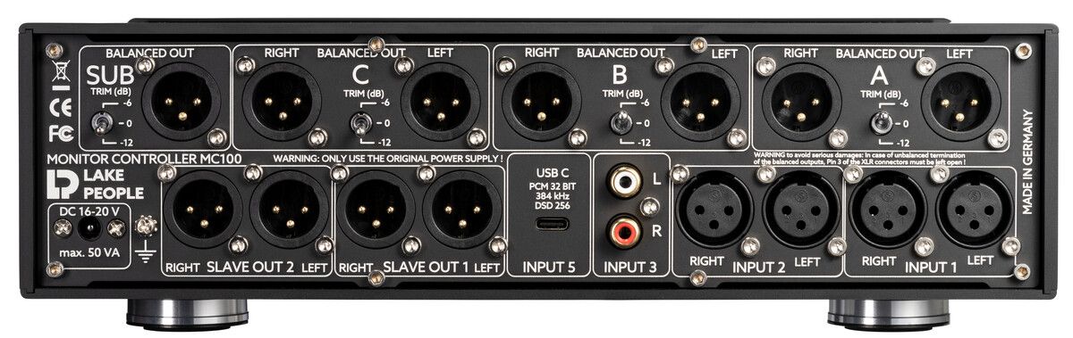 Lake People MC100 PRO Monitor Controller - view 3