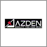 Azden: Wireless mic systems, shotgun mics
