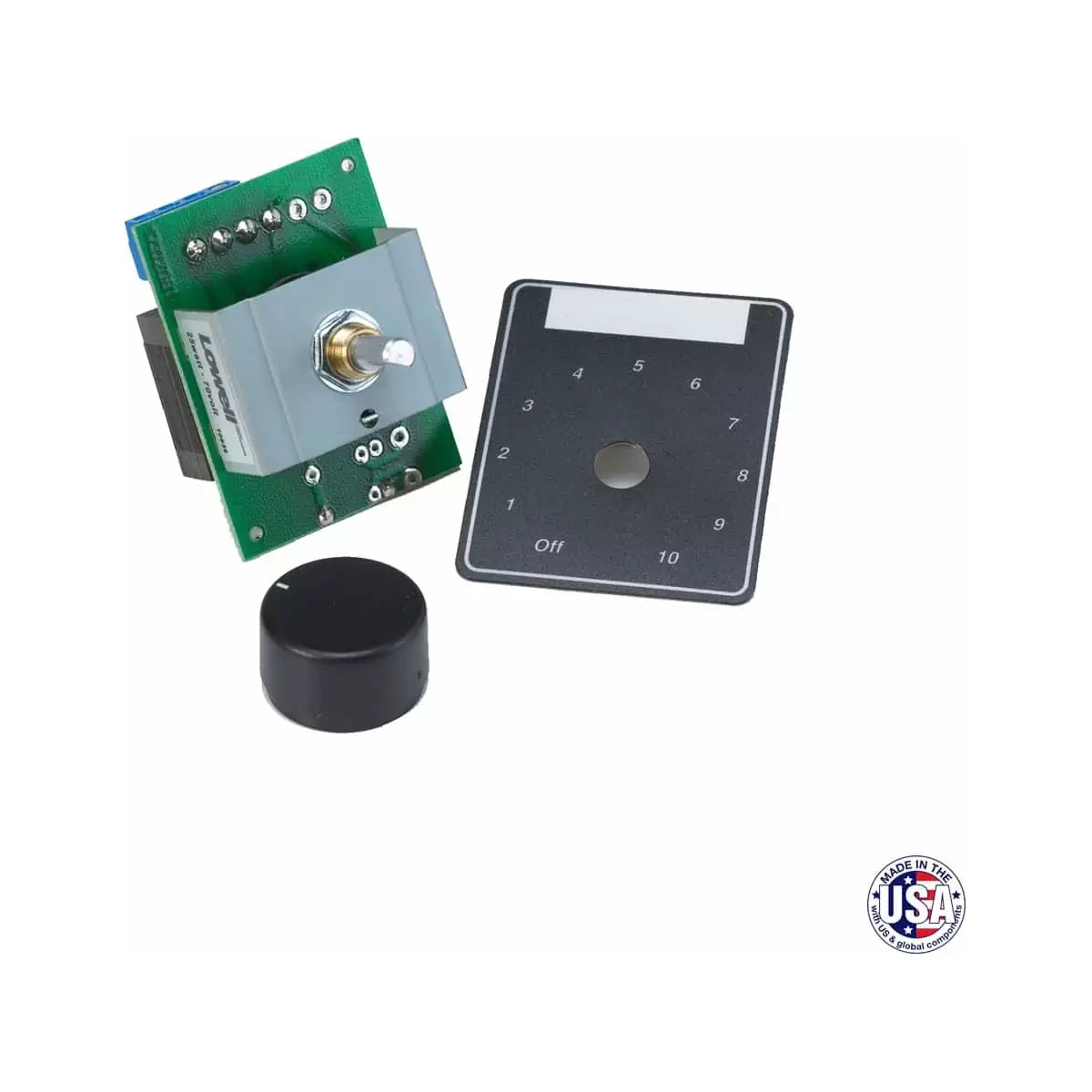 Lowell 25LVC-RM Rackmount Autoformer Attenuator, 25W