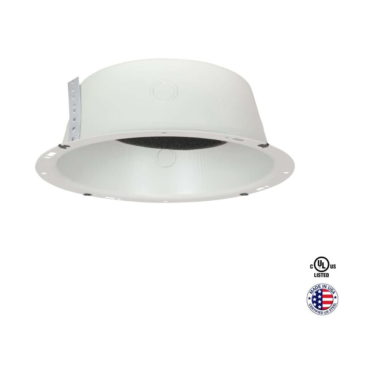 Lowell 8XD4-S Recessed Backbox with Mounting Straps, 4-Inch Deep product image