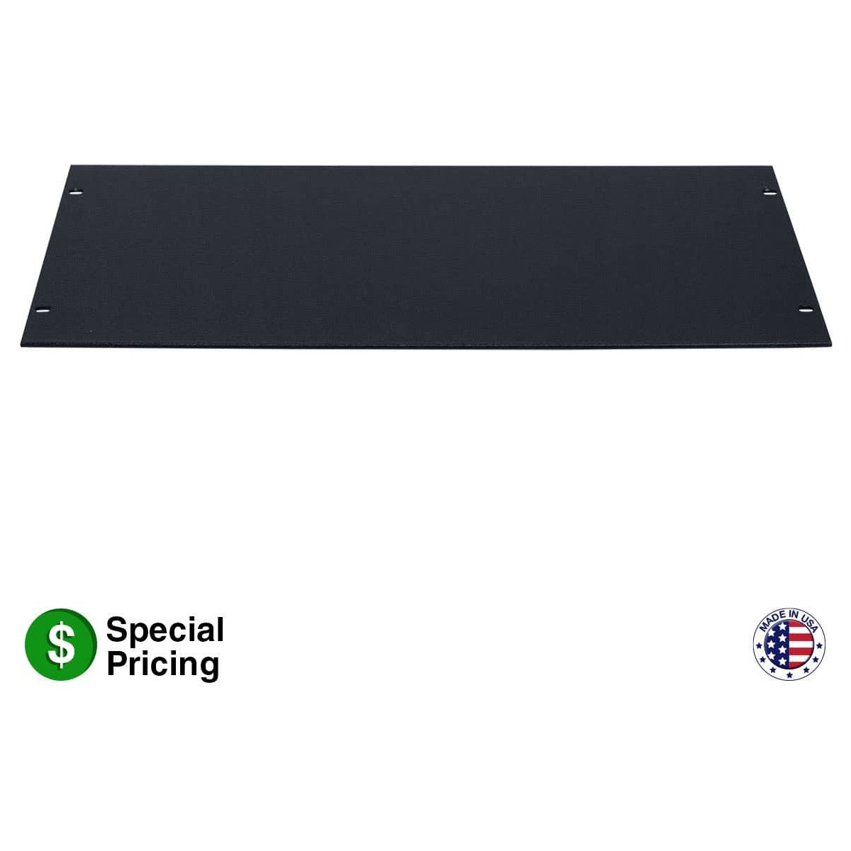 Lowell AFP-5 Blank Aluminum Flat Rack Panel, 5U