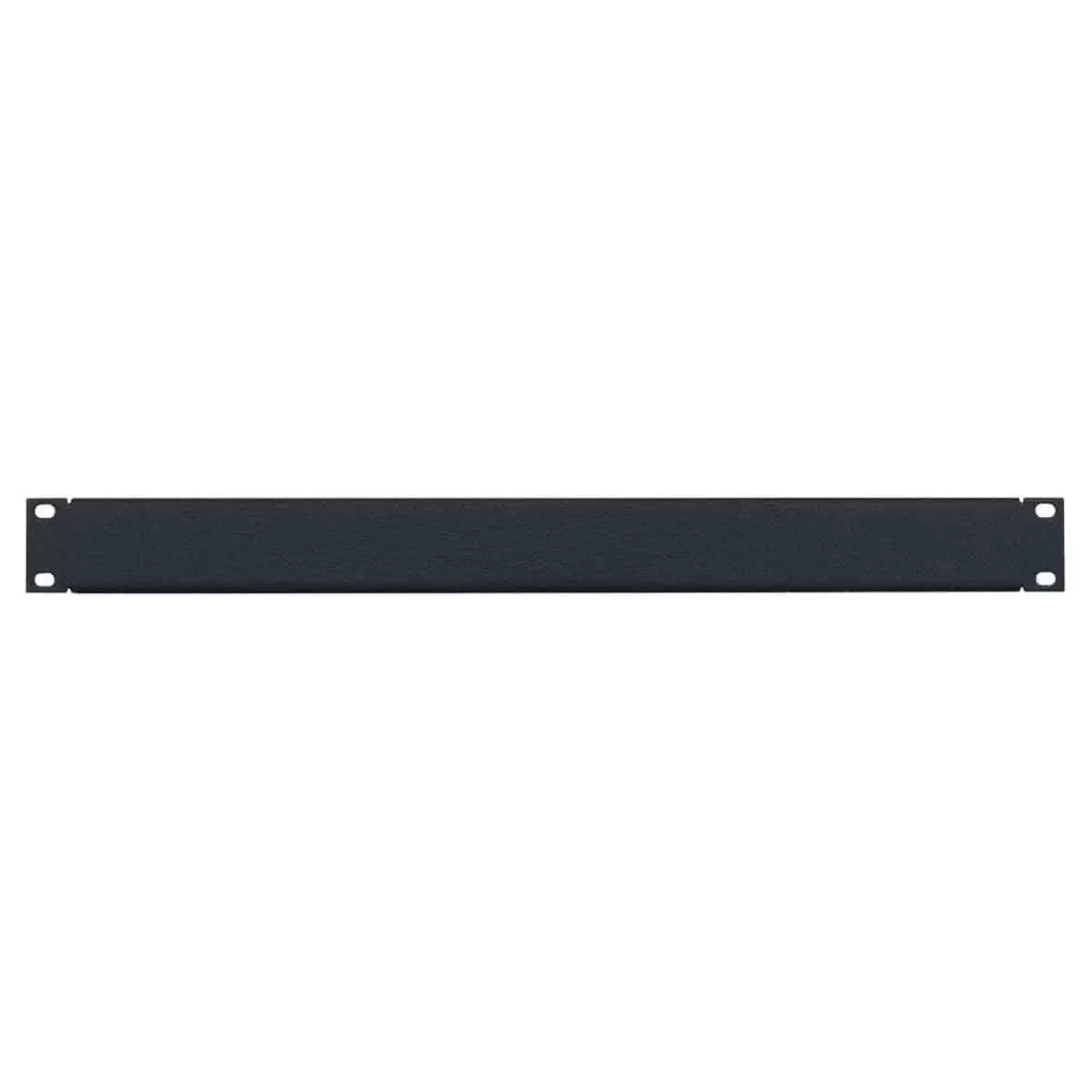 Lowell AP Series Blank Aluminum Rack Panel, Textured Black - view 2