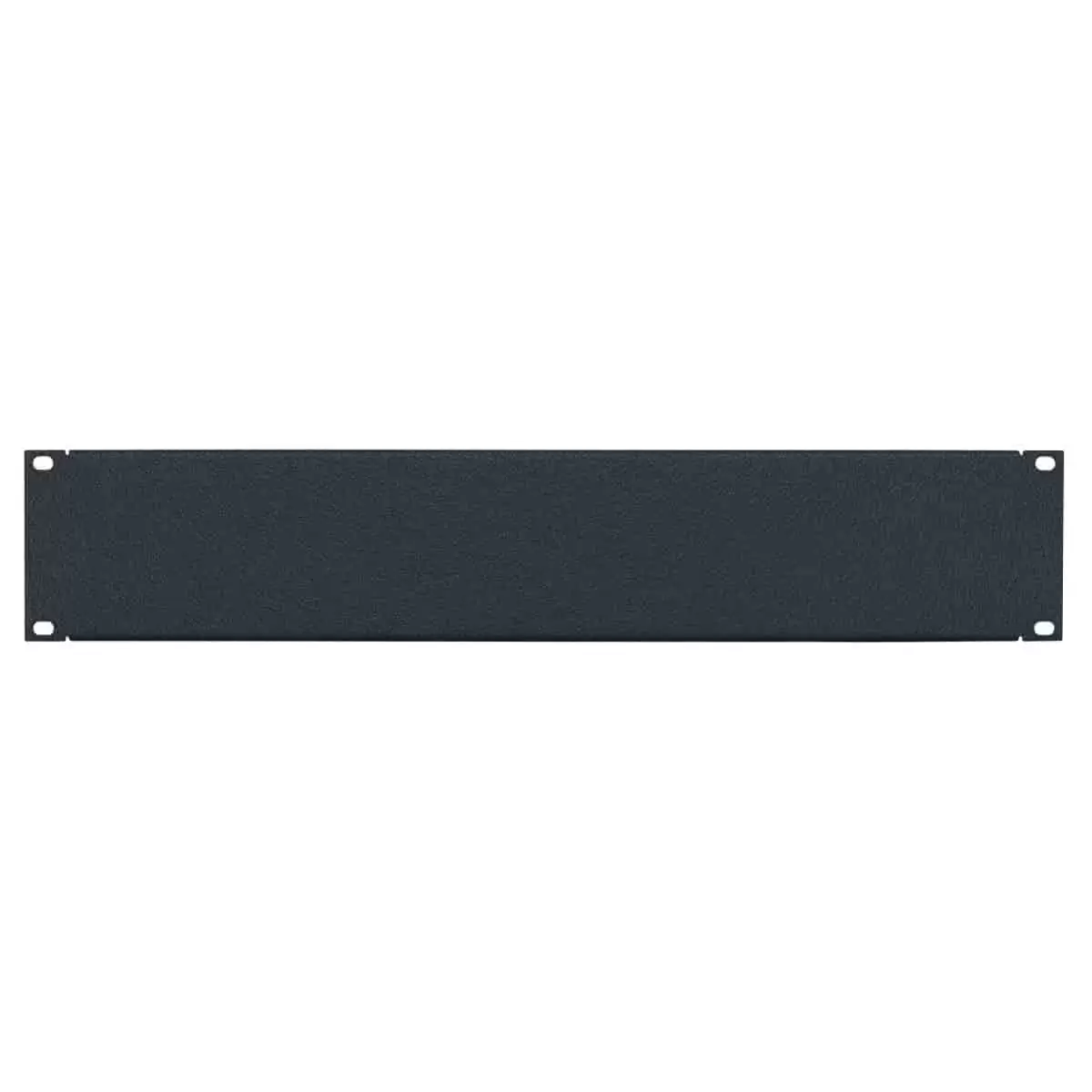 Lowell AP Series Blank Aluminum Rack Panel, Textured Black - view 3