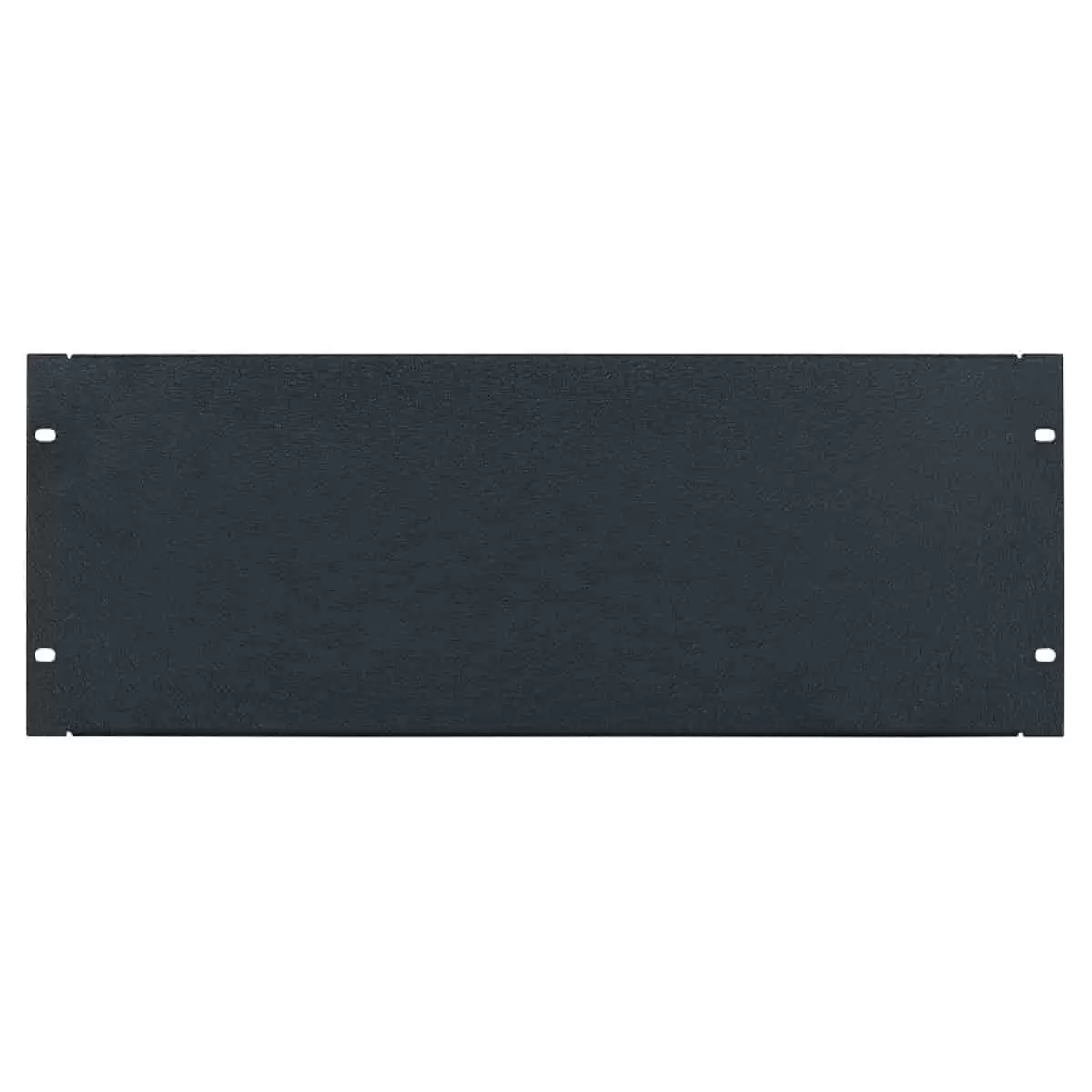 Lowell AP Series Blank Aluminum Rack Panel, Textured Black - view 5