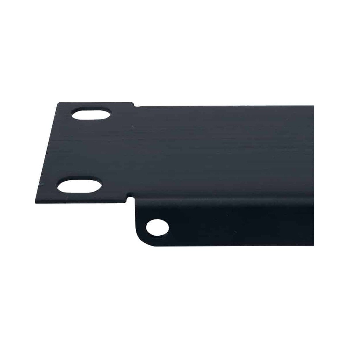 Lowell APB Series Aluminum Rack Panel, Brushed Black Anodized - view 4