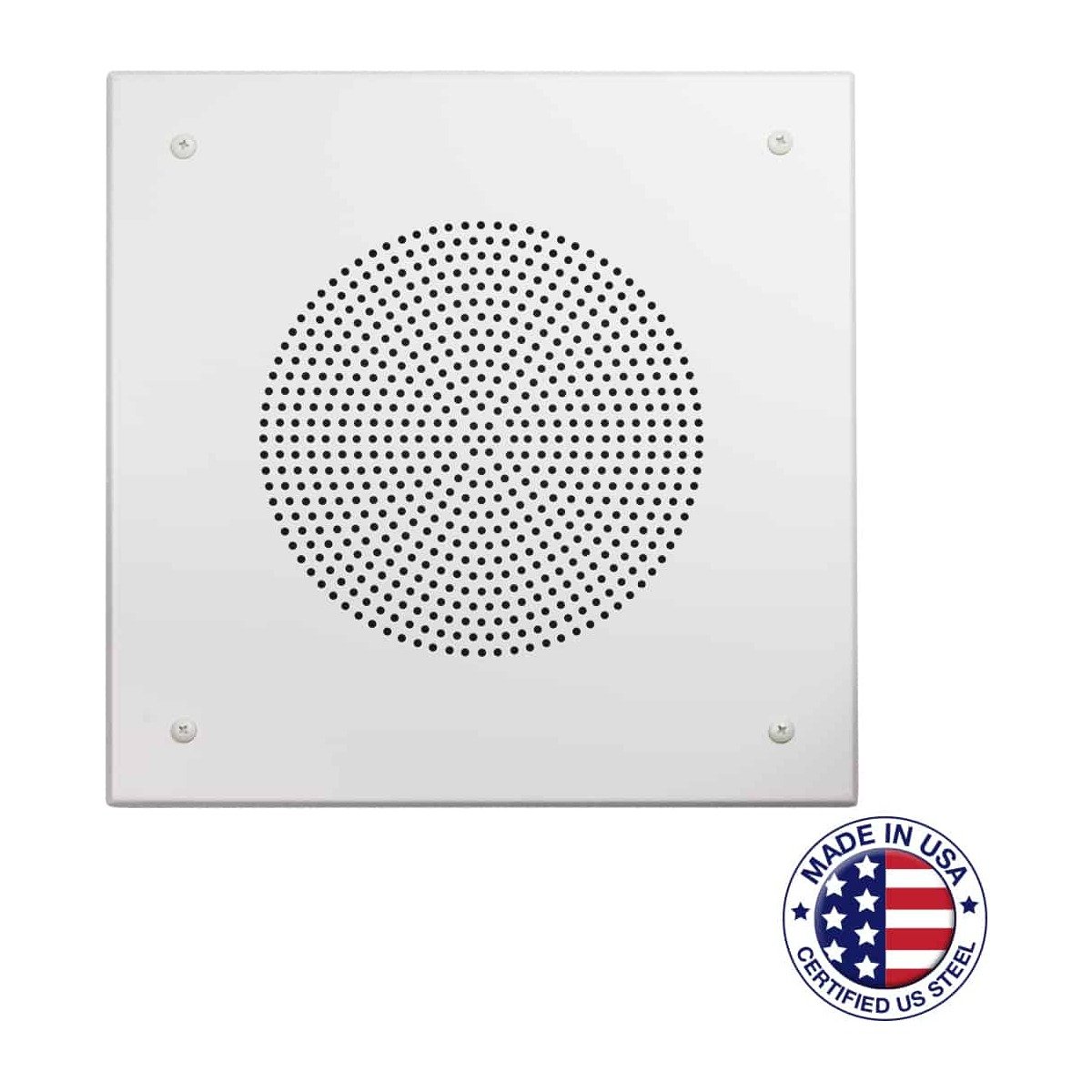 Lowell IC-105A Square Screw-Mount Grille, 8-Inch