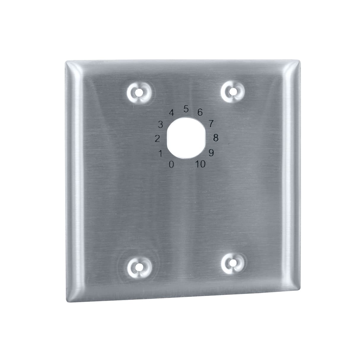 Lowell KL-ANP2 Wall Plate, 2-Gang, Key-Lock Retrofit - view 2