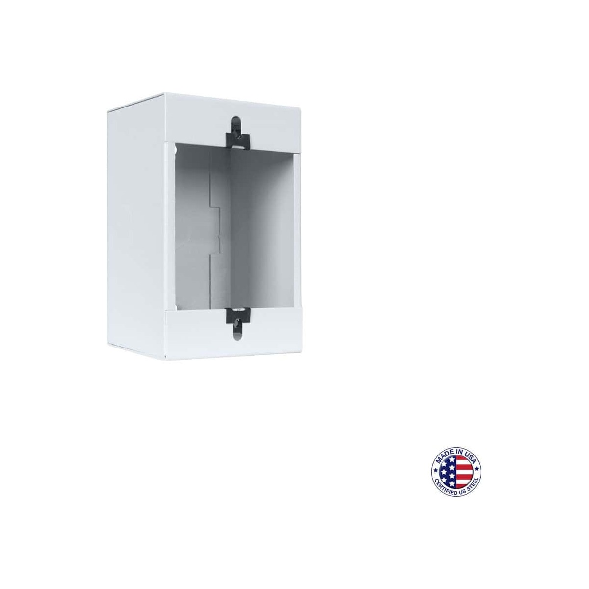 Lowell P1X Surface-Mount Wall Box, 1-Gang