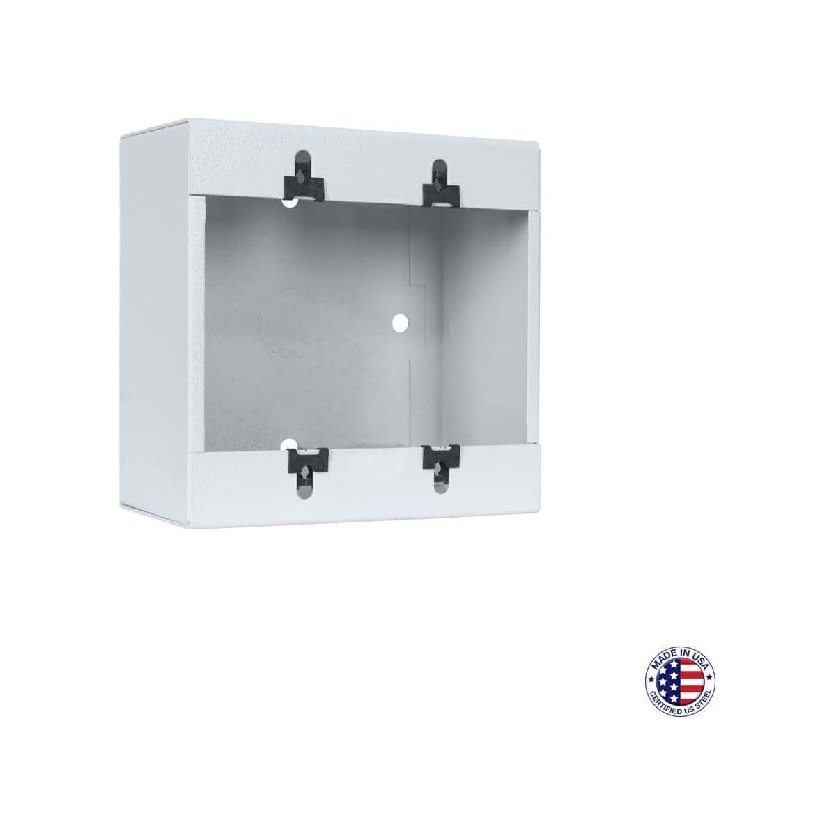 Lowell P1X-2 Surface-Mount Wall Box, 2-Gang
