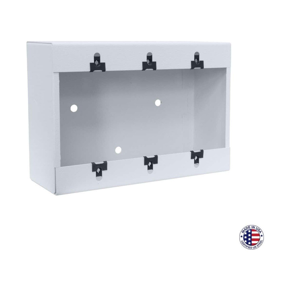 Lowell P1X-3 Surface-Mount Wall Box, 3-Gang