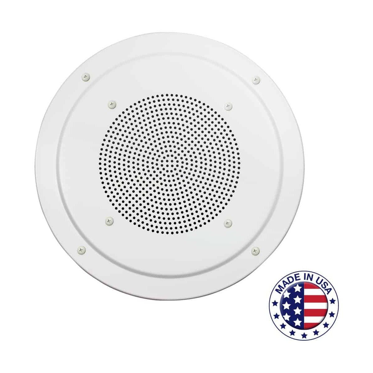 Lowell RS8-AW Aluminum Screw-Mount Grille, 8-Inch