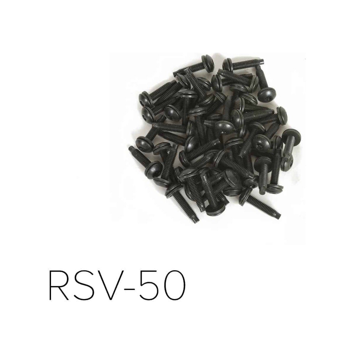 Lowell RSV50 Torx Star Post-Head Rack Screws, 50-Pack - view 2