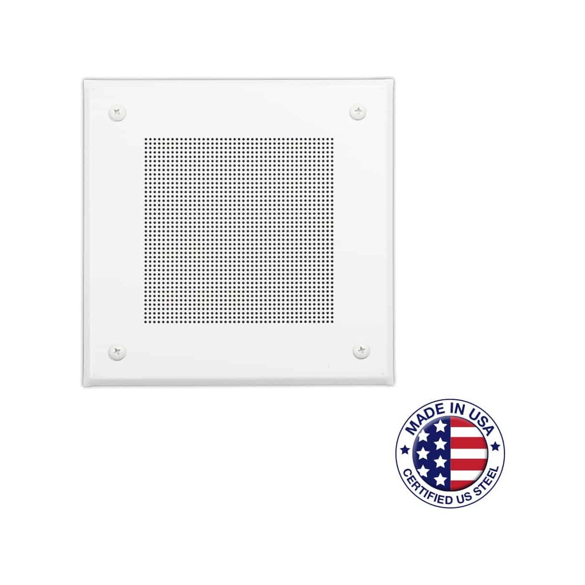 Lowell SG-4 Square Speaker Grille, 4-Inch