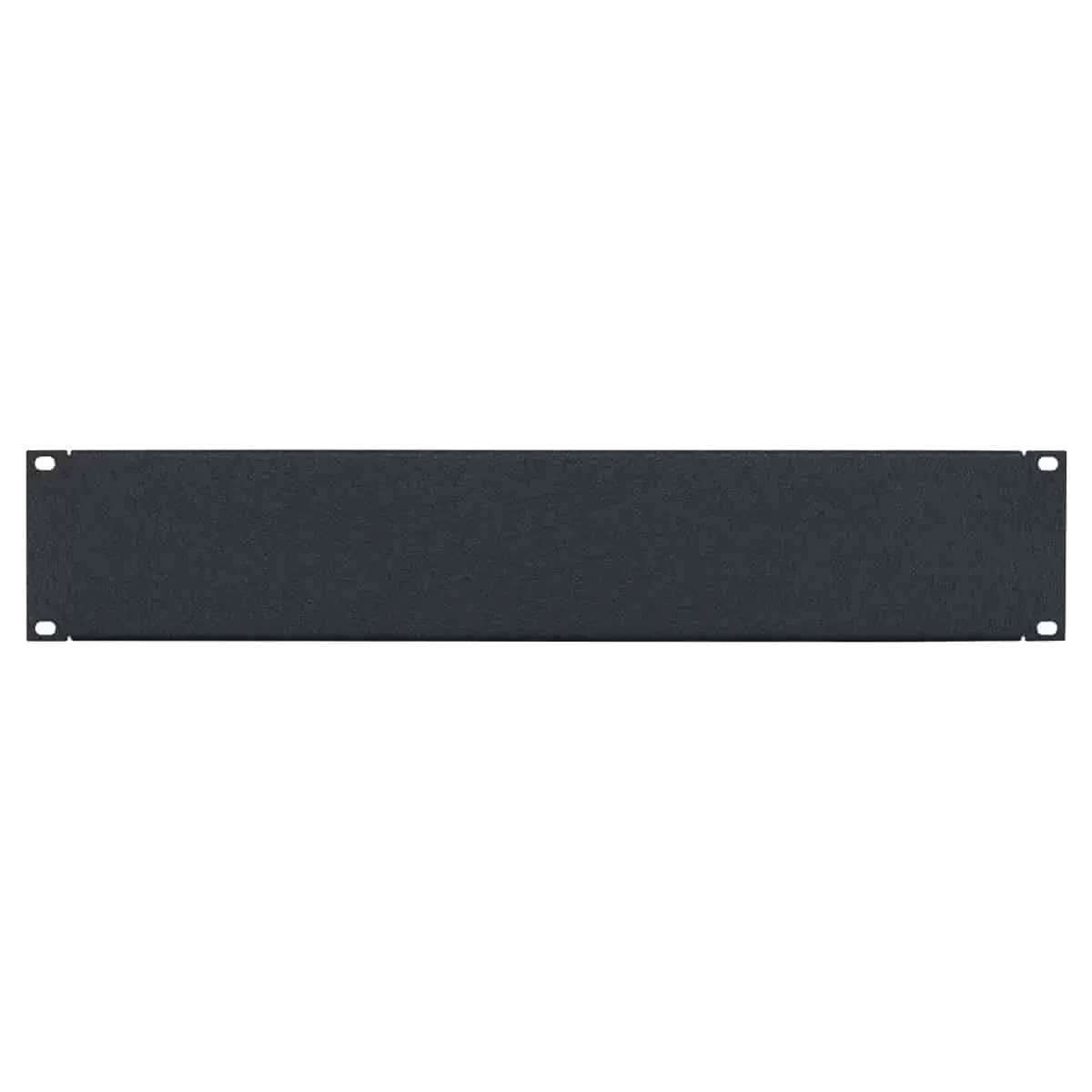 Lowell SP Series Blank Steel Rack Panel, Textured Black - view 3