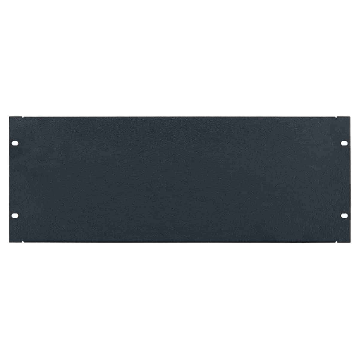 Lowell SP Series Blank Steel Rack Panel, Textured Black - view 5