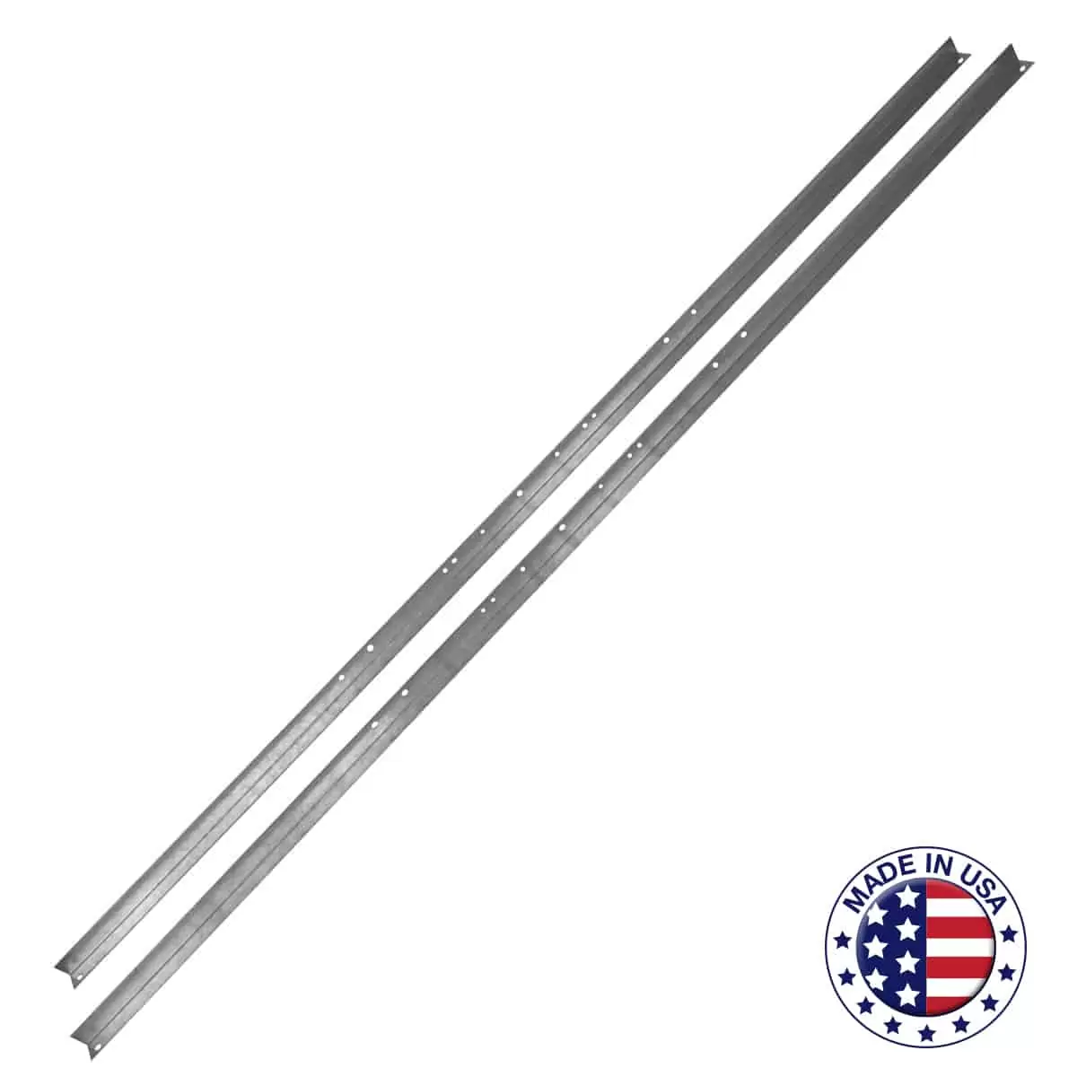 Lowell SS48 Channel Rails, 48-Inch, Pair