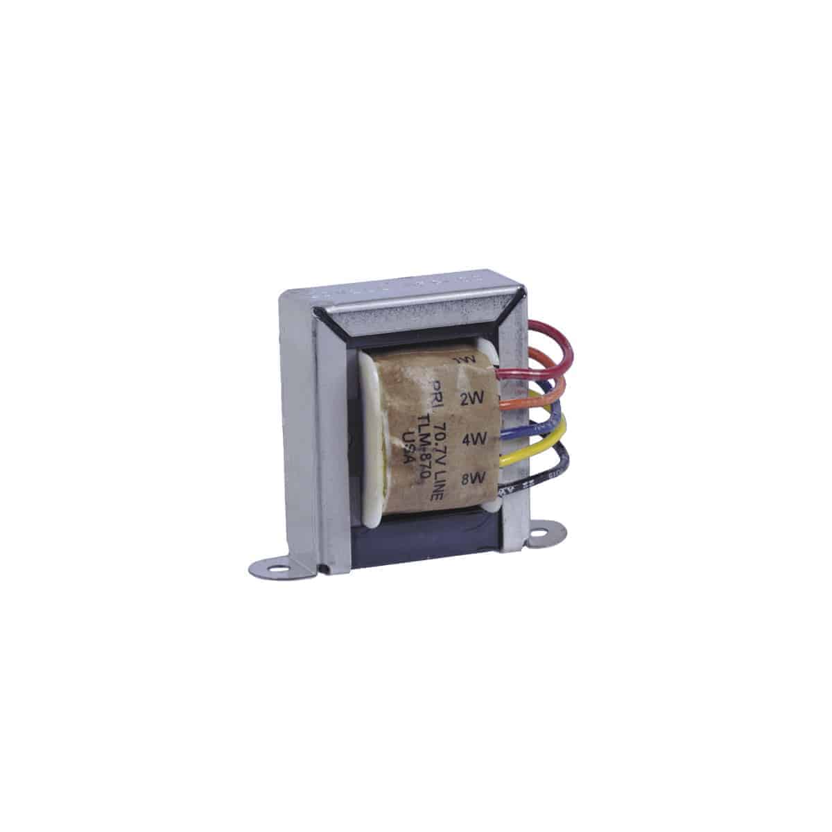 Lowell TLM-870A Line-Matching Transformer, 8W 70V