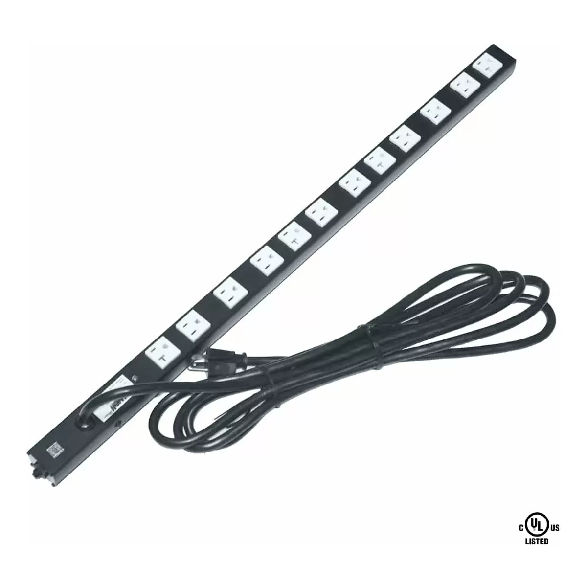Lowell ACS-2012 Power Strip 20A 12-Outlet product image