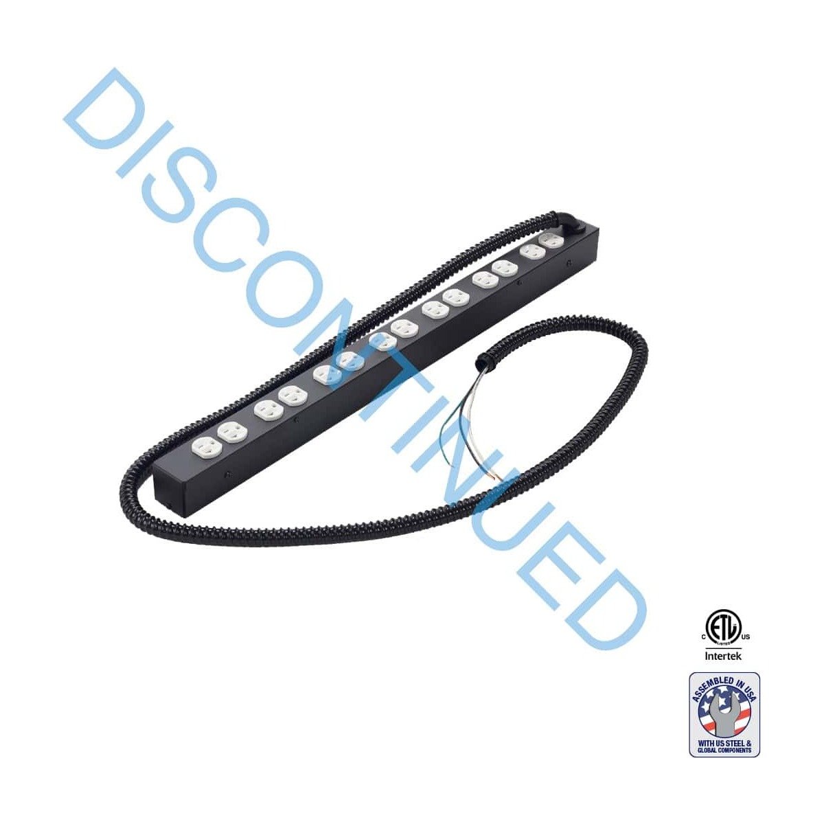 Lowell ACS-2014-HW Power Strip 20A 14-Outlet product image