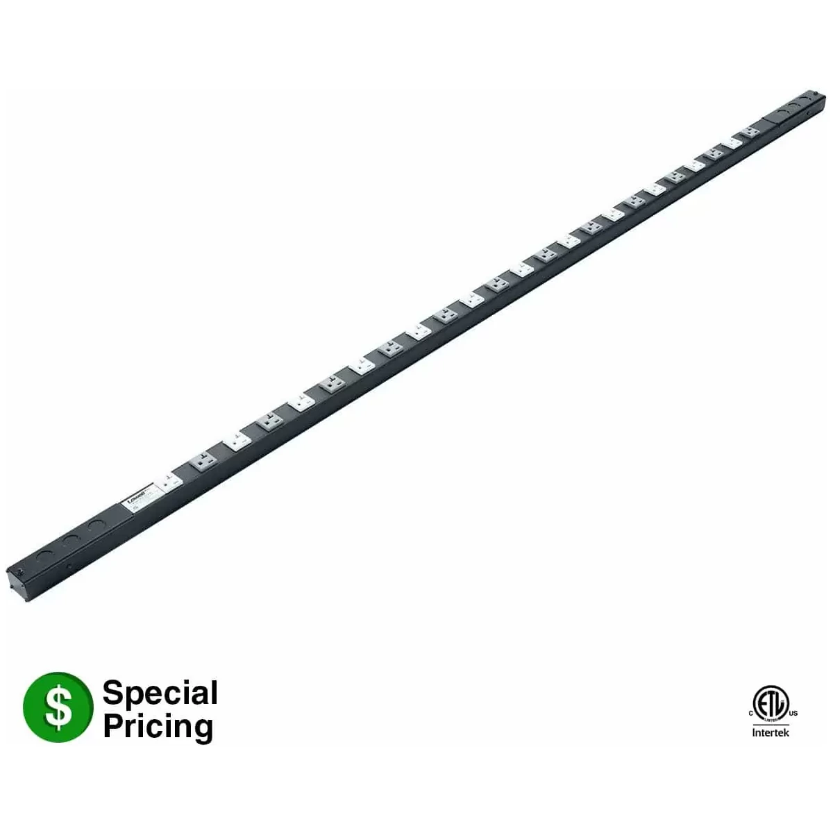 Lowell ACS-2024-2C Power Strip 20A 2C product image