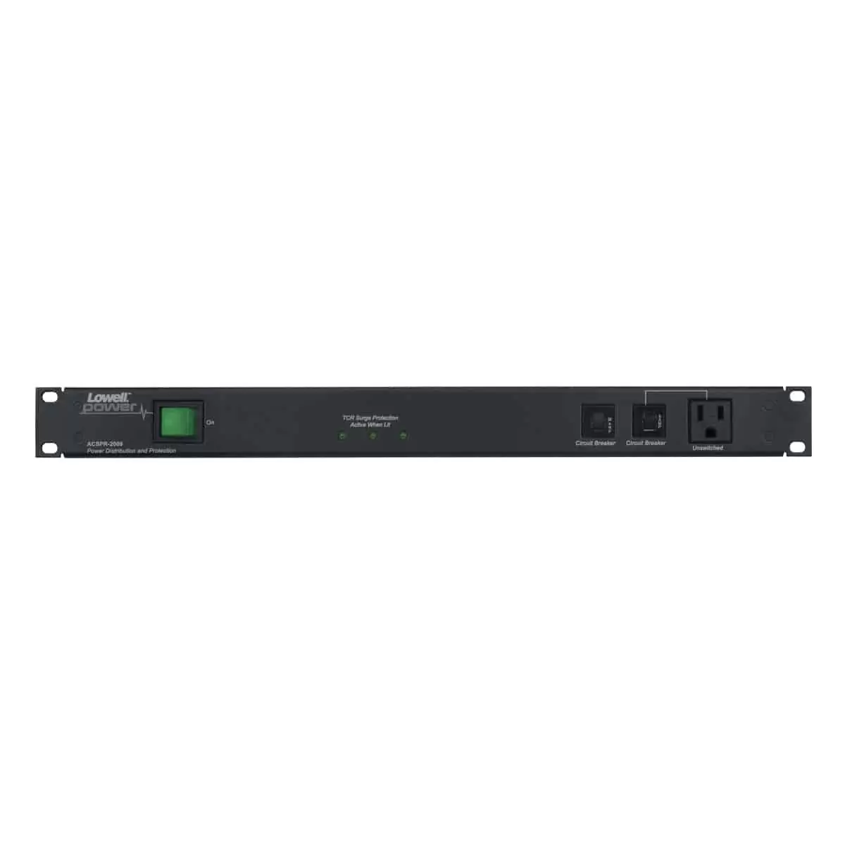 Lowell ACSPR-2009 Rackmount Power Panel 20A - view 2