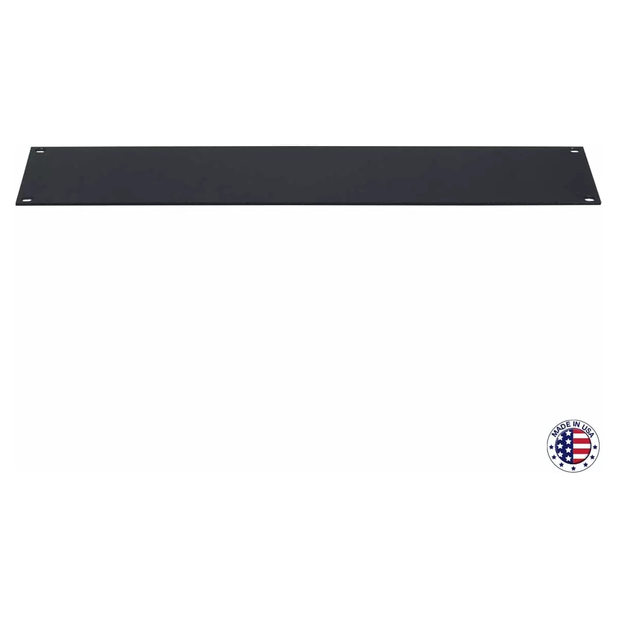 Lowell AFP Series Blank Aluminum Panel with Flat Edges, Textured Black