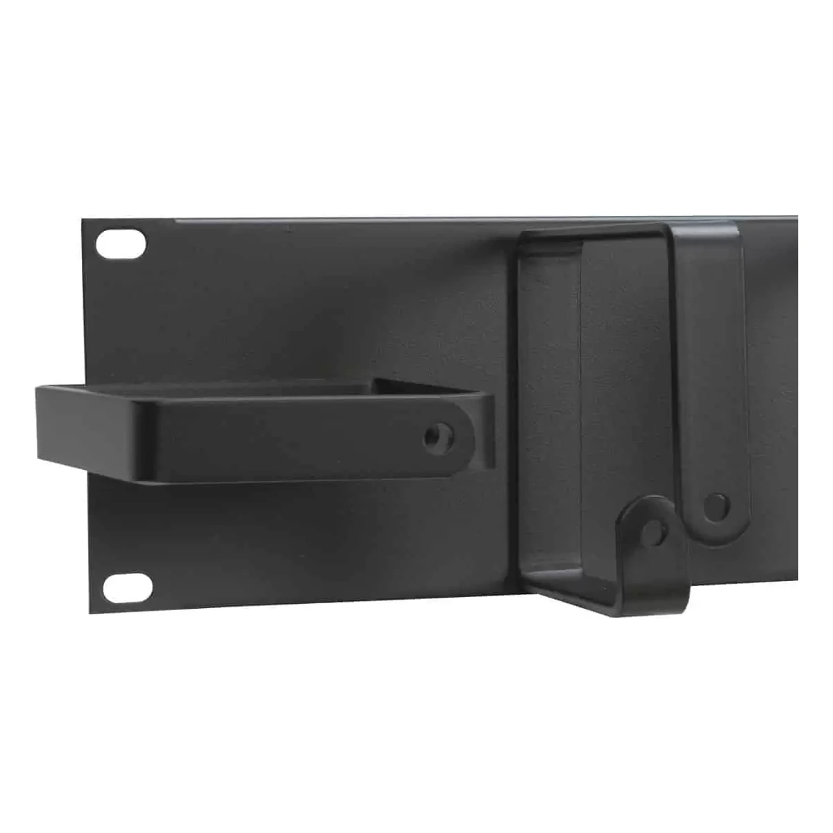 Lowell CMD-1HV Cable Panel w D-rings 1U - view 2